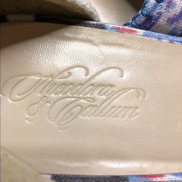 Stuart Weitzman x Theodora & Callum Wedges 10 - Picture 5 of 8